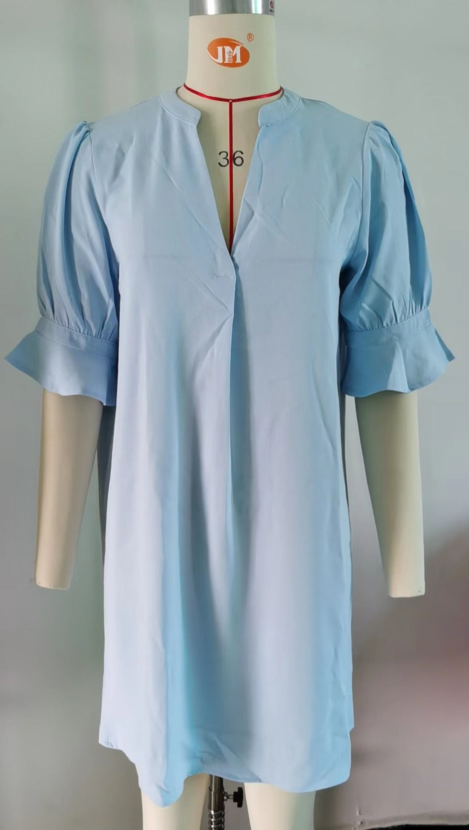Plus Size V-Neck A-Line Summer Dress Plus Size V-Neck A-Line Summer Dress