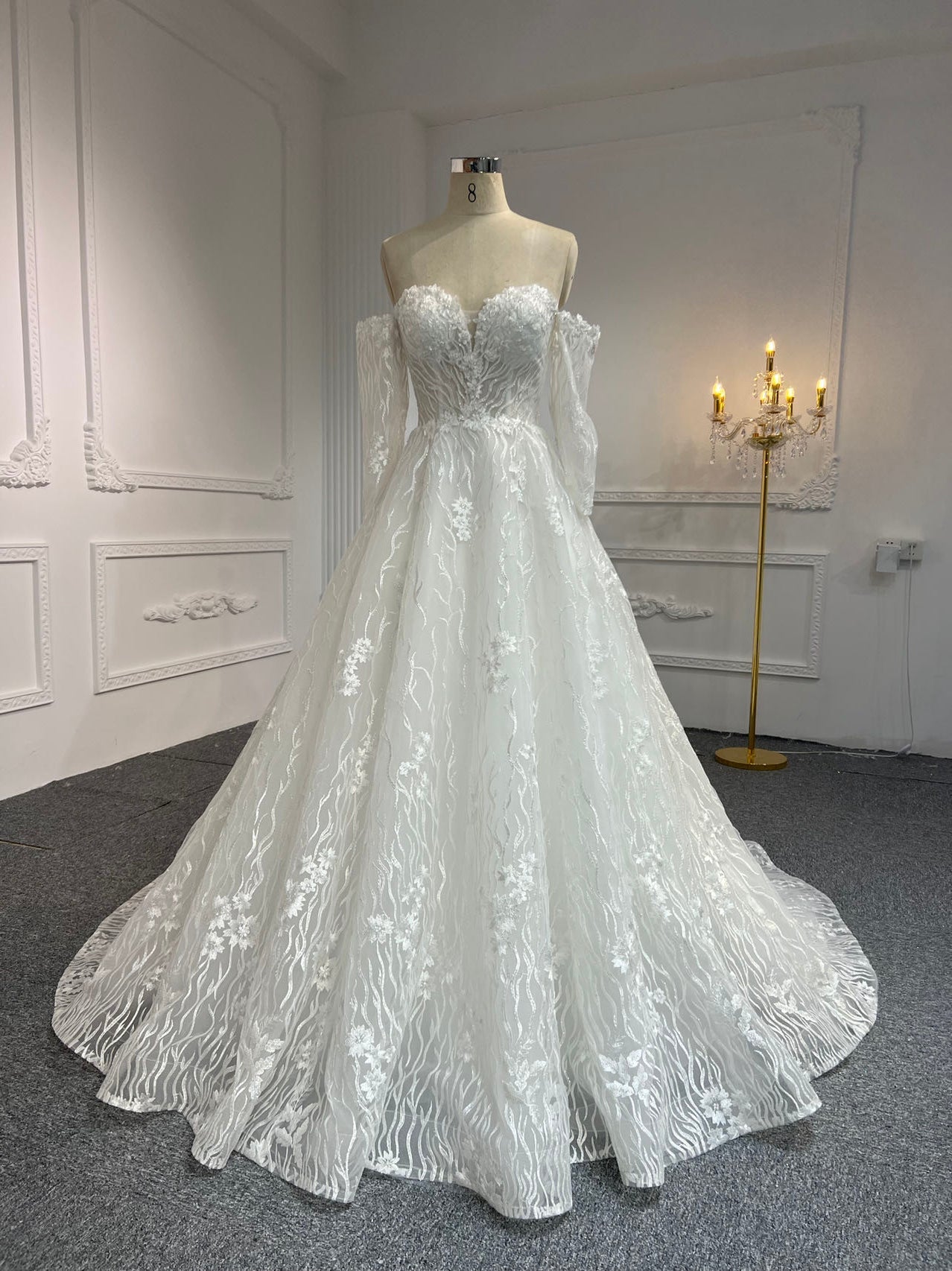 Plus Size A Line Lace Wedding Dress Plus Size A Line Lace Wedding Dress