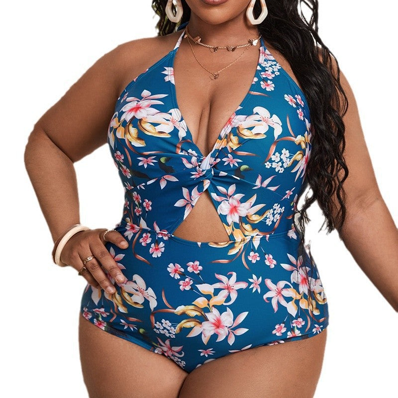 Plus Size Strapless One-Piece Swimsuit Plus Size Strapless One-Piece Swimsuit