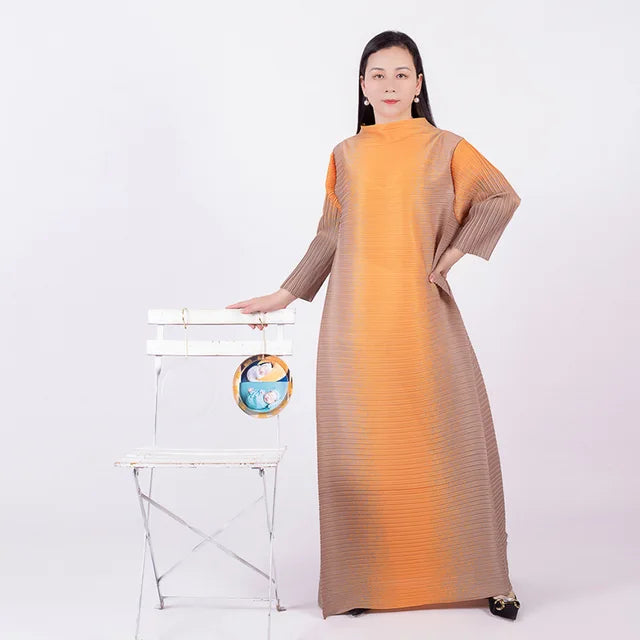 Plus Size Multicolor Geometric Print Long Sleeve Dress Plus Size Multicolor Geometric Print Long Sleeve Dress