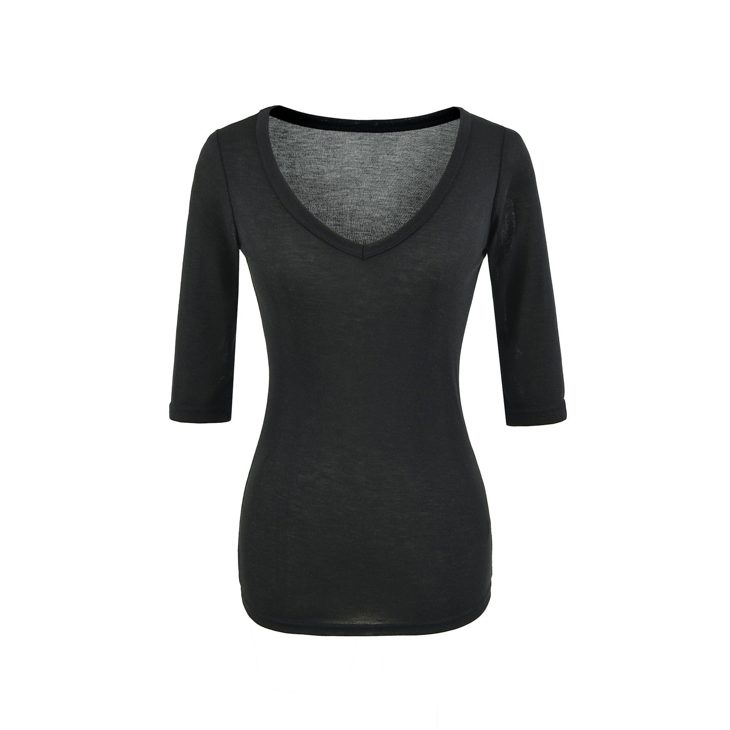 Plus Size V-Neck Short Sleeve T-Shirt Plus Size V-Neck Short Sleeve T-Shirt