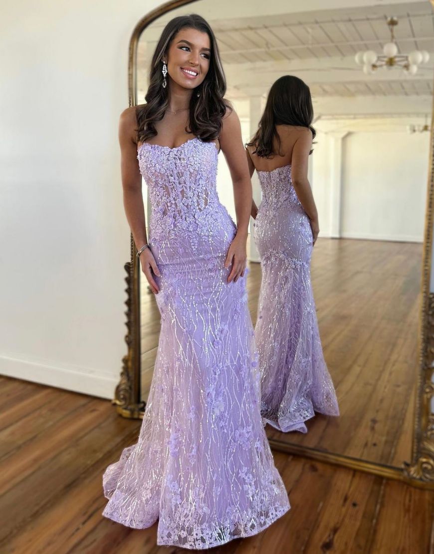 byg-20-strapless-skirt-with-high-end-lace-appliques-mermaid-evening-dress byg-20-strapless-skirt-with-high-end-lace-appliques-mermaid-evening-dress