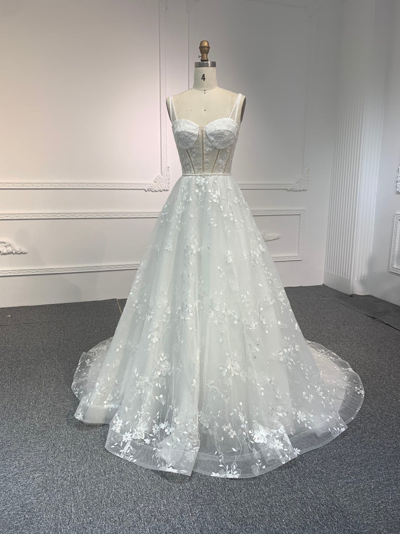 Plus Size Lace A-Line Wedding Dress Plus Size Lace A-Line Wedding Dress