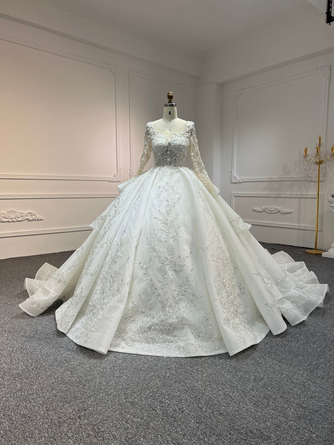 Plus Size Luxury A-Line Wedding Dress Plus Size Luxury A-Line Wedding Dress