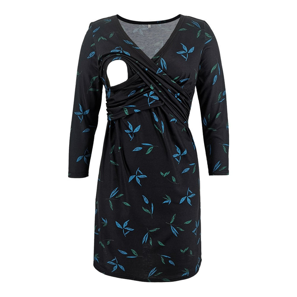 Plus Size Maternity Breastfeeding Dress Plus Size Maternity Breastfeeding Dress
