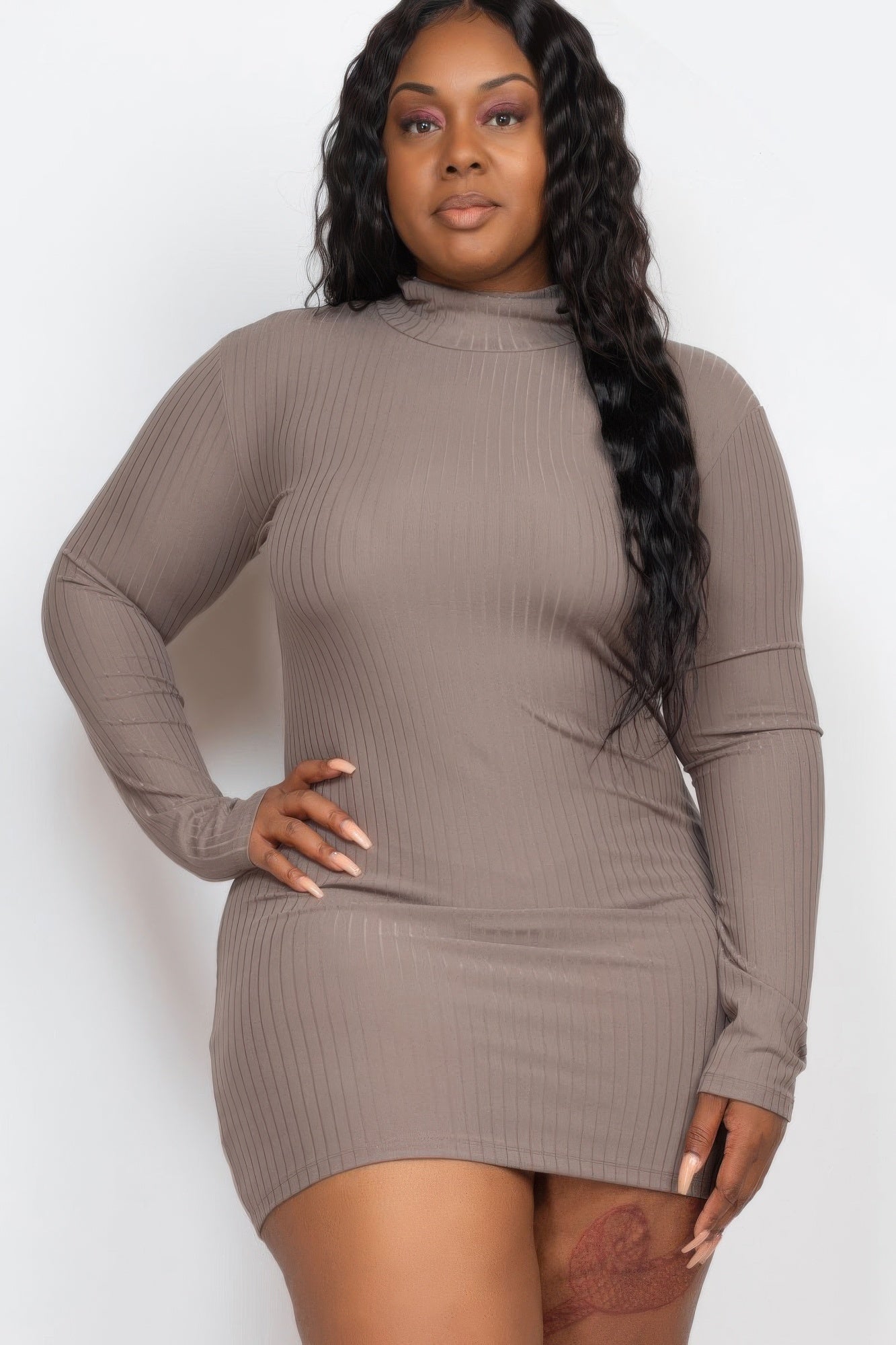 long sleeve mock neck bodycon dress Amazon.com: YMDUCH Women's Long Sleeve Mock Turtle Neck Bodycon Back Slit Club Party Long Pencil Dress Black : Clothing, Shoes & Jewelry