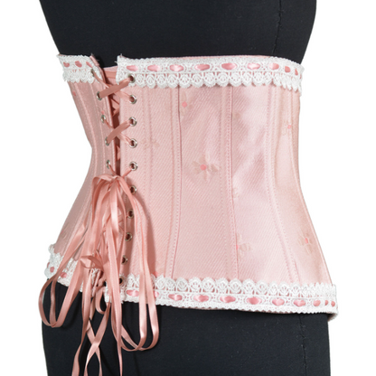 Plus Size Lace Herringbone Corset Belt - Plus Size XL-4XL - View 3