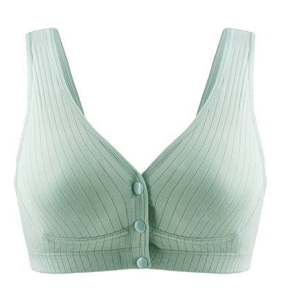 Plus Size Cotton Nursing Bra Wire-Free - Plus Size XL-4XL - View 2