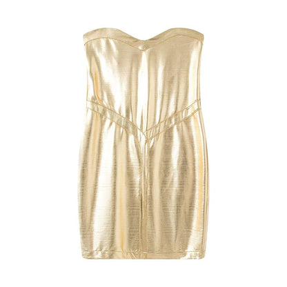 Plus Size Sleeveless Bandage Slim Fit Dress - Plus Size Clothing