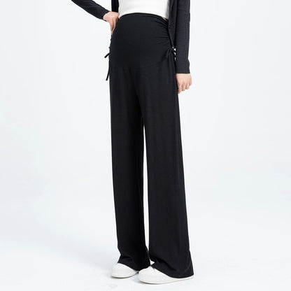 Plus Size Maternity Wide Leg Pants - Plus Size XL-4XL - View 5