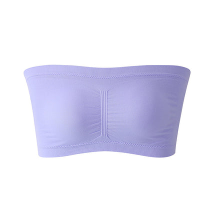 Plus Size Double Layer Strapless Chest Wrap - Plus Size XL-4XL - View 5