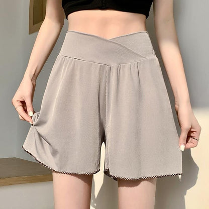 Plus Size Maternity Safety Shorts - Plus Size XL-4XL - View 2