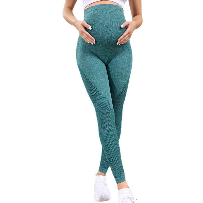 Plus Size Seamless Knitted Sports Yoga Pants