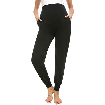 Plus Size Maternity Yoga Leggings - Plus Size XL-4XL - View 13