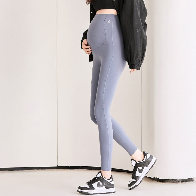 Plus Size Maternity Belly Support Pants Spring