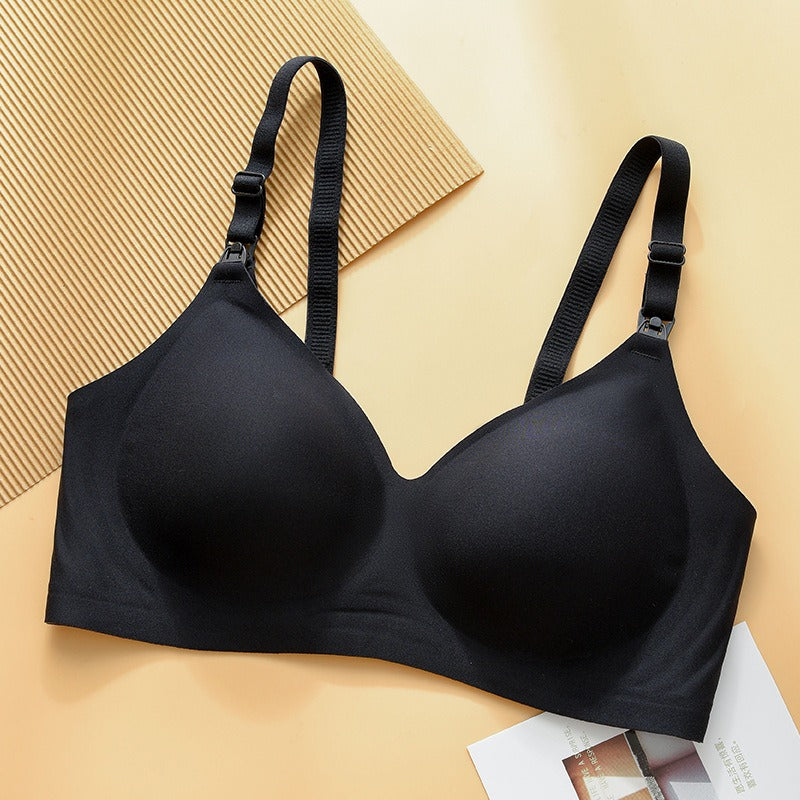 Plus Size Maternity Nursing Bra Nylon