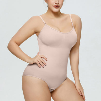 Plus Size Shapewear Bustier Bodysuit Seamless