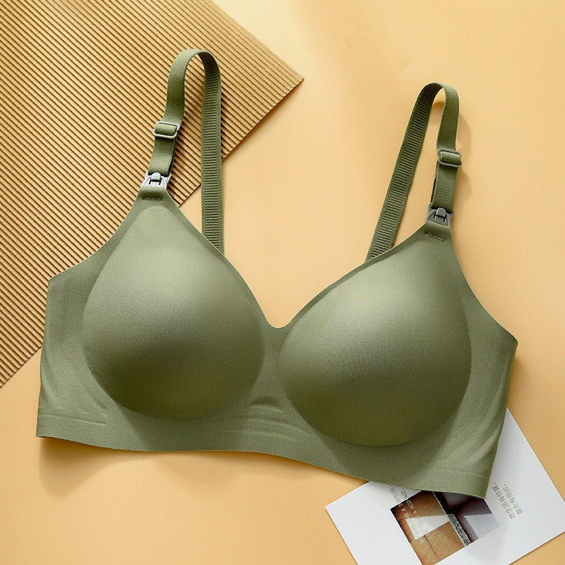 Plus Size Maternity Nursing Bra Nylon