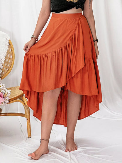 plus-size-ruffled-high-low-skirt