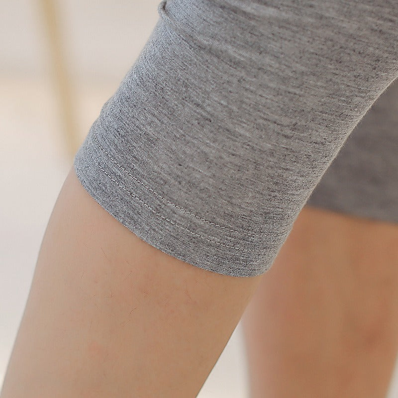 Plus Size Maternity Cropped Pants Leggings