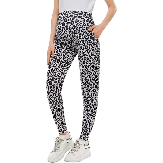 Plus Size Maternity Yoga Pants with Tummy Control
