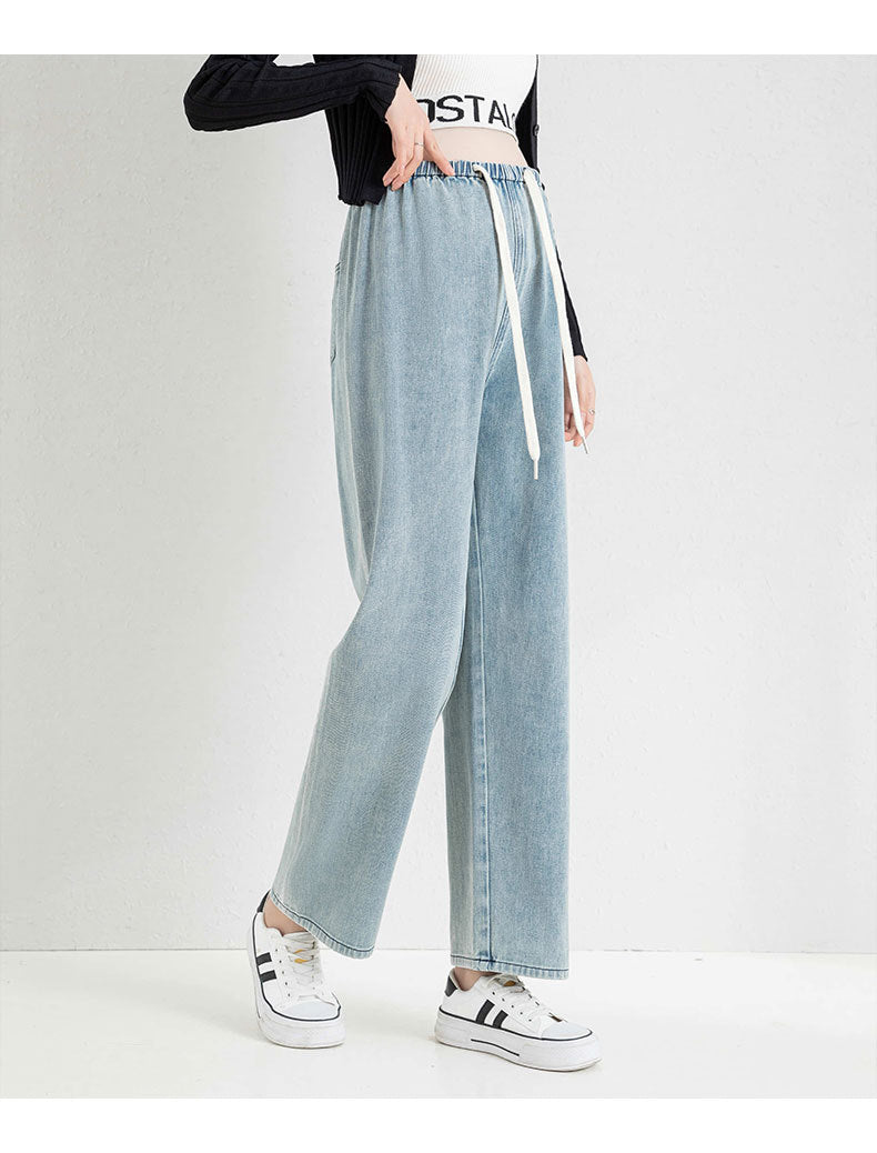 Plus Size Maternity Stretch Denim Cropped Pants