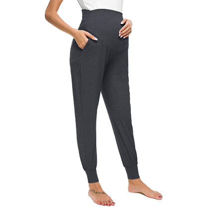 Plus Size Maternity Yoga Leggings - Plus Size XL-4XL - View 14