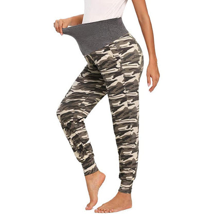 Plus Size Maternity Yoga Pants with Tummy Control