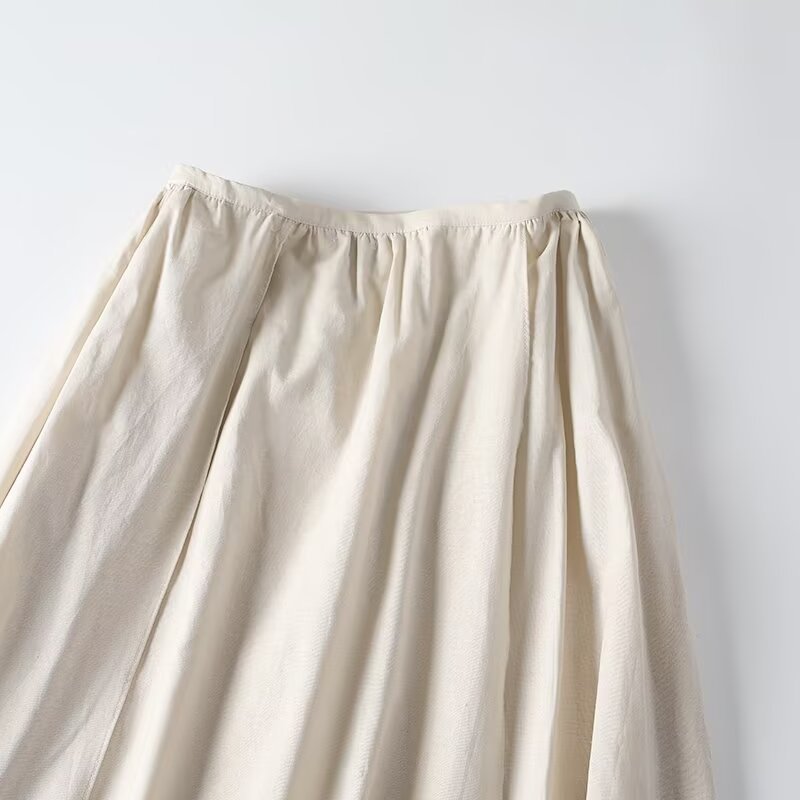 Plus Size Elegant Midi Skirt