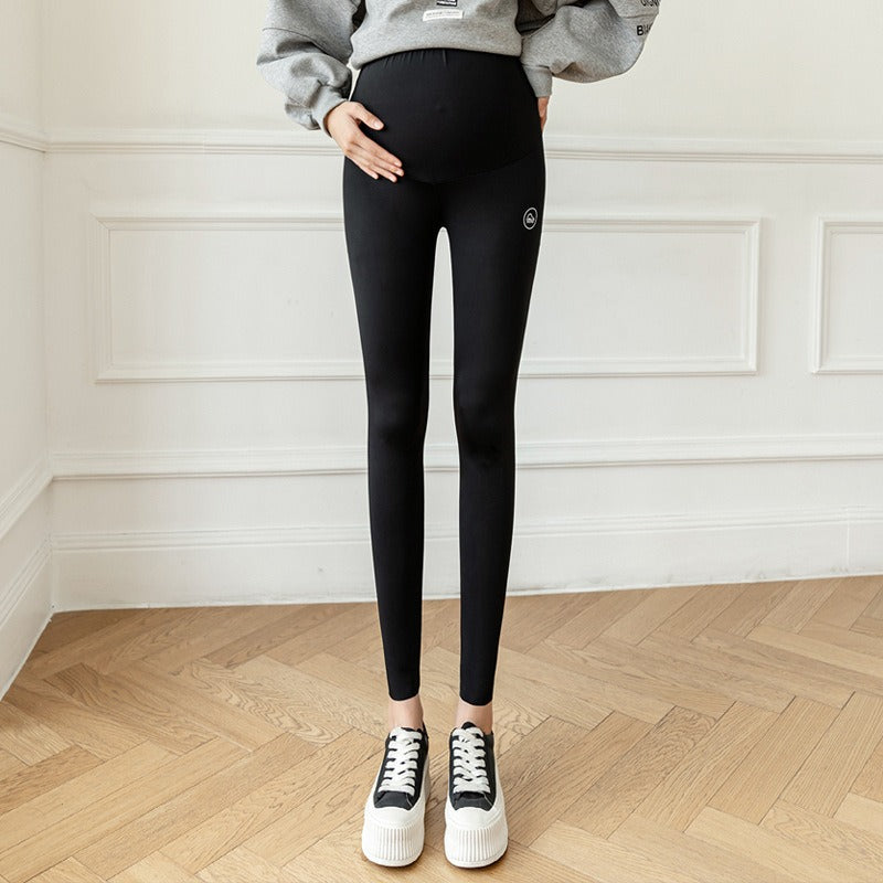 Plus Size Maternity Shark Split Pants