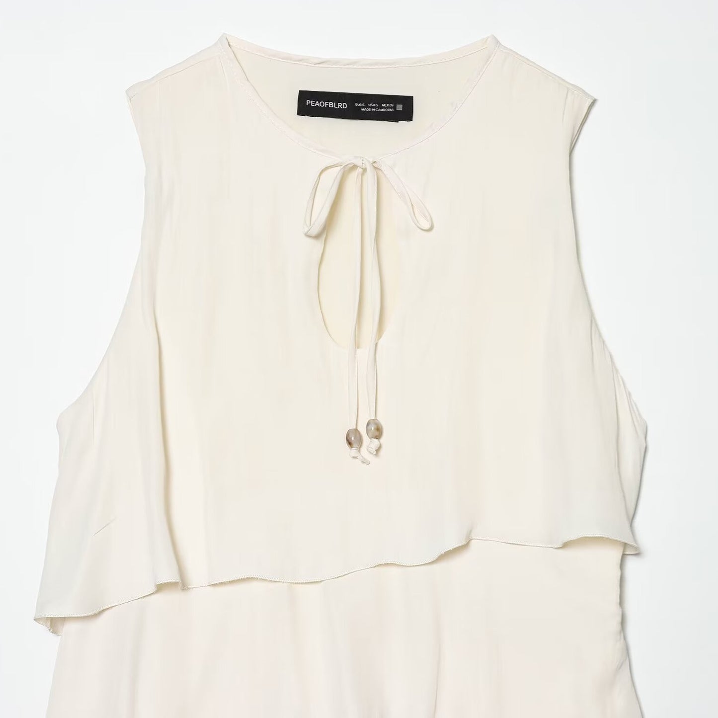 Plus Size Layered Decorative Short Dress