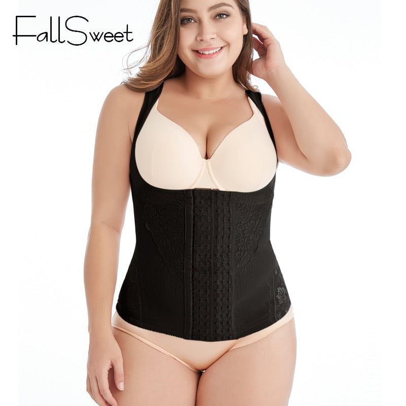 Plus Size Shapewear Corset Waist Trainer Body Shaper