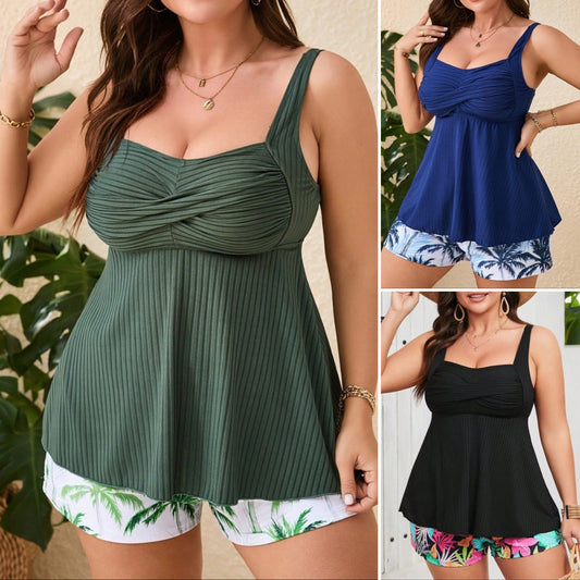 Plus Size Tankini Swimsuit