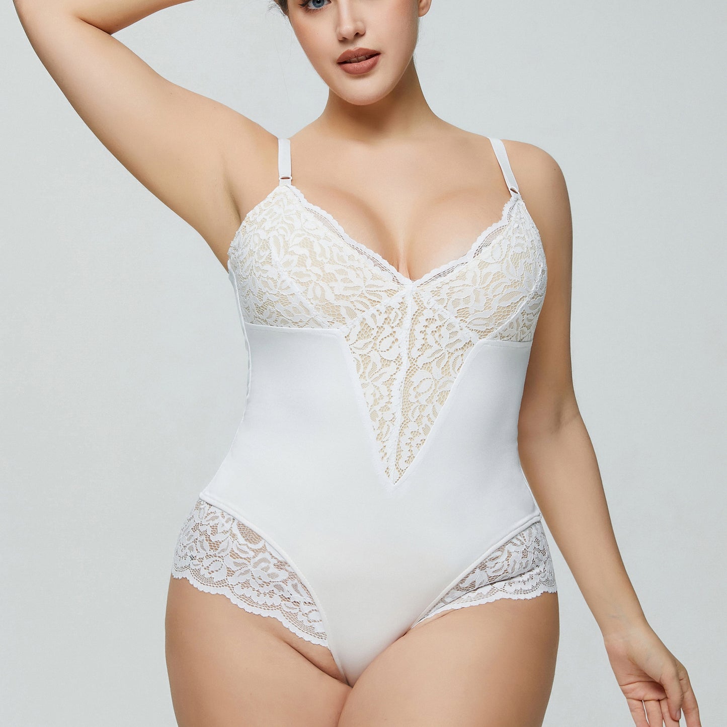 Plus Size Lace Jumpsuit Romper Lingerie