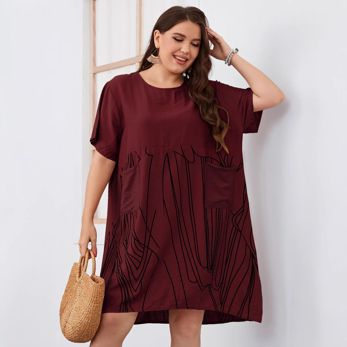 Plus Size Loose Dress