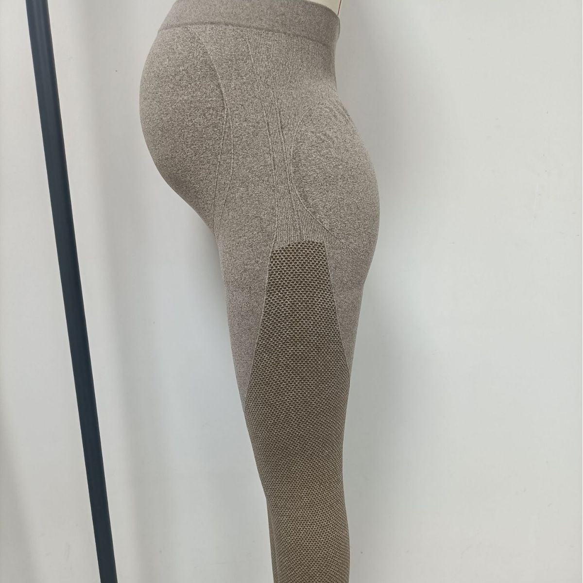 Plus Size Seamless Knitted Sports Yoga Pants