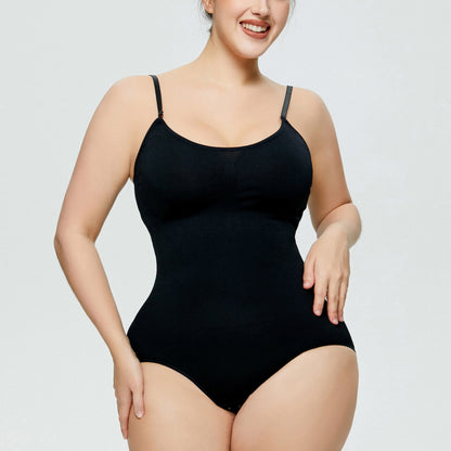 Plus Size Shapewear Bustier Bodysuit Seamless