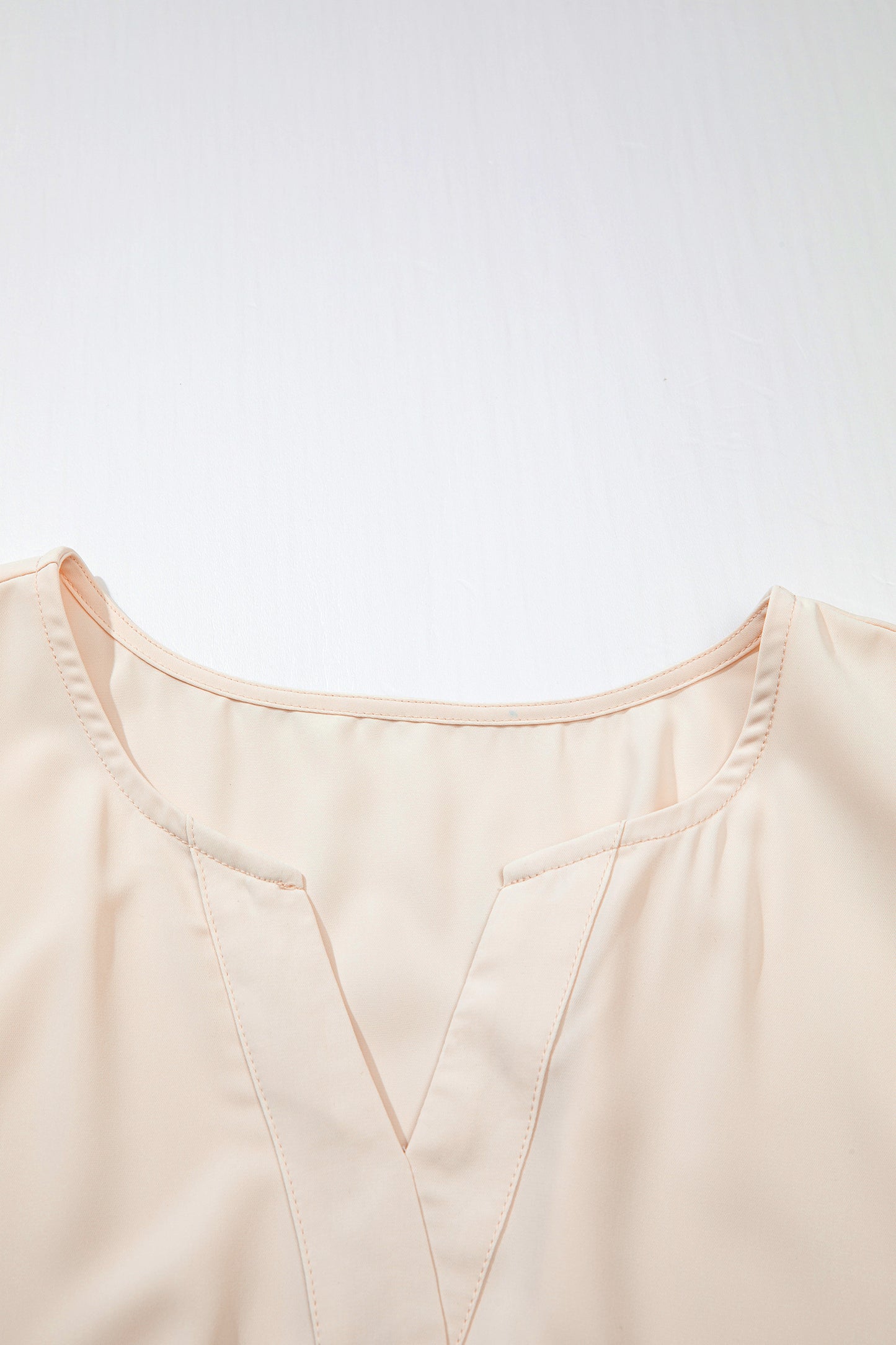 Plus Size V-Neck Lacy Embroidery Short Sleeve Maxi Dress