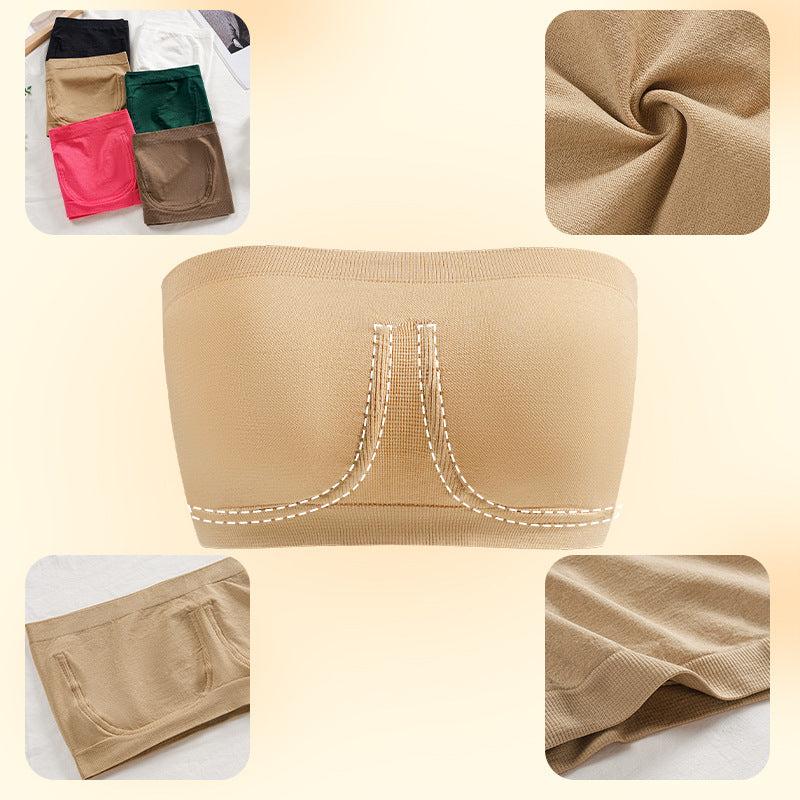 Plus size Strapless Wrap Sports Bra