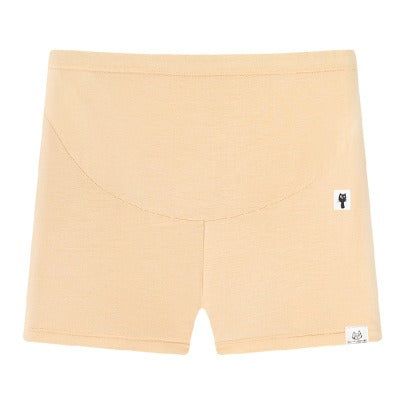 Plus Size Maternity Safety Pants High Waist 3/4 Modal