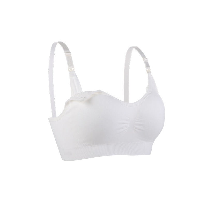 Plus Size Seamless Wireless Breastfeeding Bra