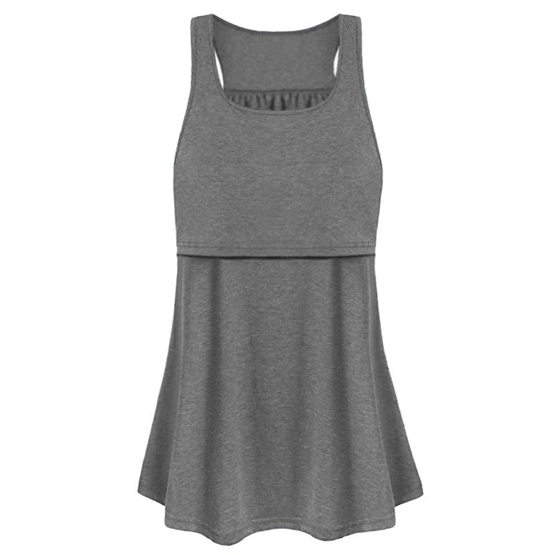 Summer maternity dress, breastfeeding nursing - Plus Size Clothing