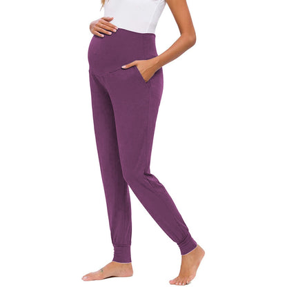 Plus Size Maternity Yoga Leggings - Plus Size XL-4XL - View 4