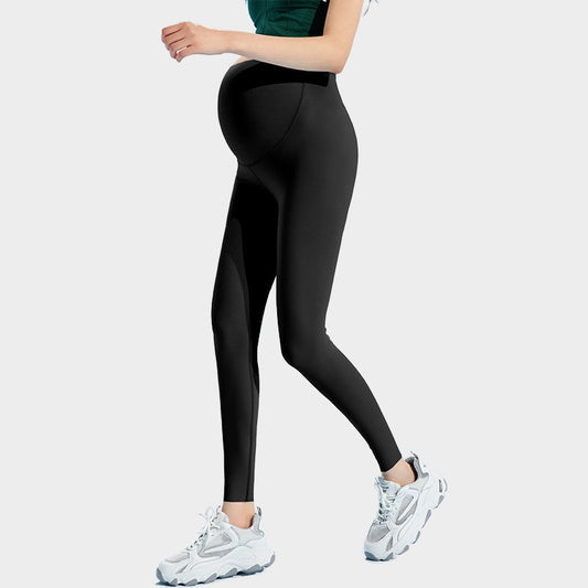 Plus Size Maternity Seamless Yoga Pants