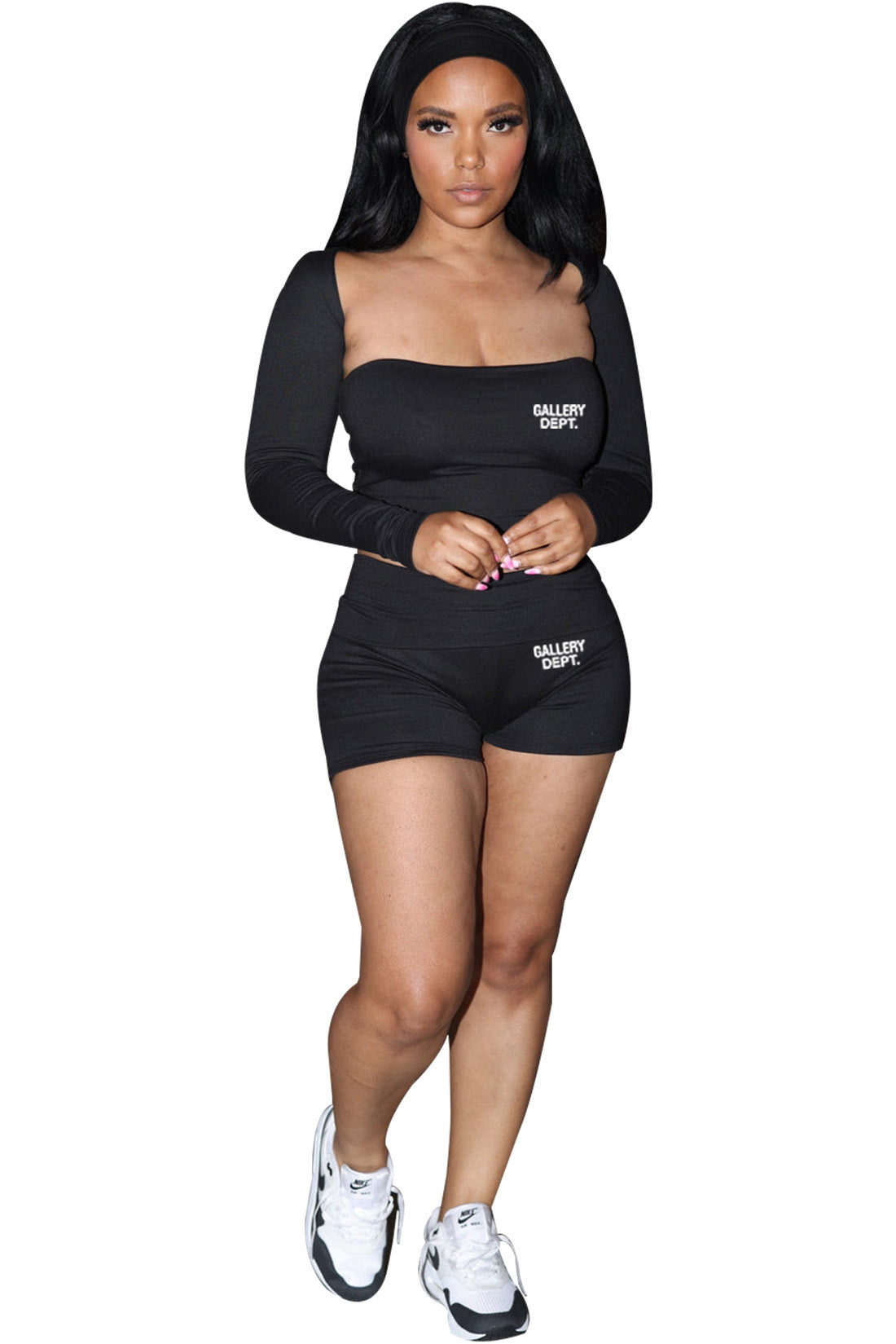 Plus Size Casual 4-Piece Pants Set