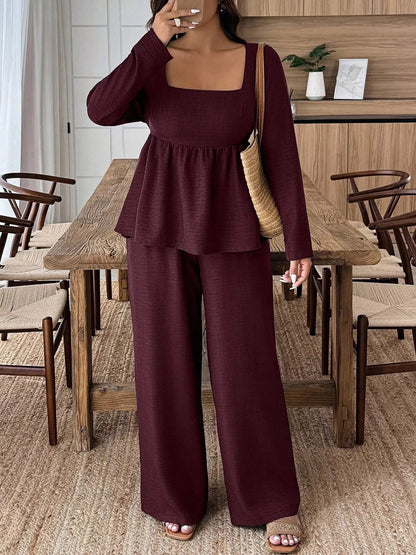 plus-size-square-neck-set