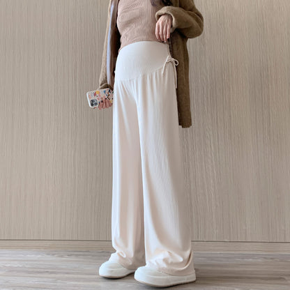 Plus Size Maternity Wide Leg Pants - Plus Size XL-4XL - View 2
