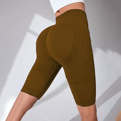 Plus Size Fitness Pants with Tummy Control - Plus Size XL-4XL - View 18