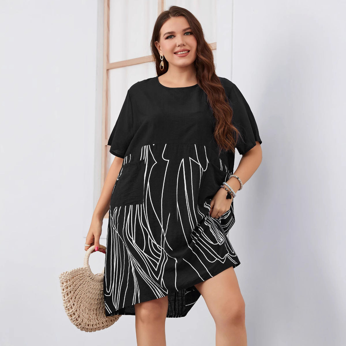 Plus Size Loose Dress