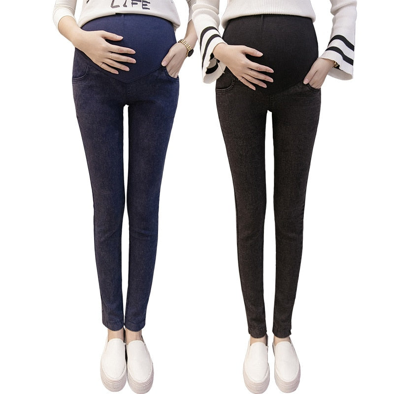Plus Size Maternity Jeans for Pregnant Women M-3XL